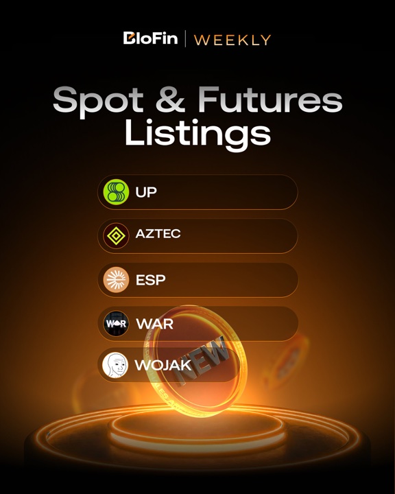 Spot and futures listings post before the refresh
