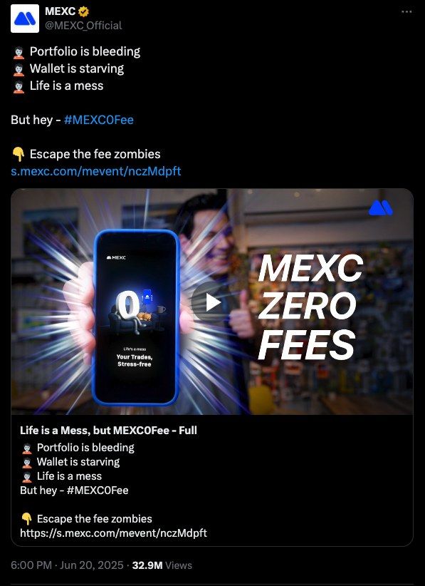 Launch post for the Zero Fee film